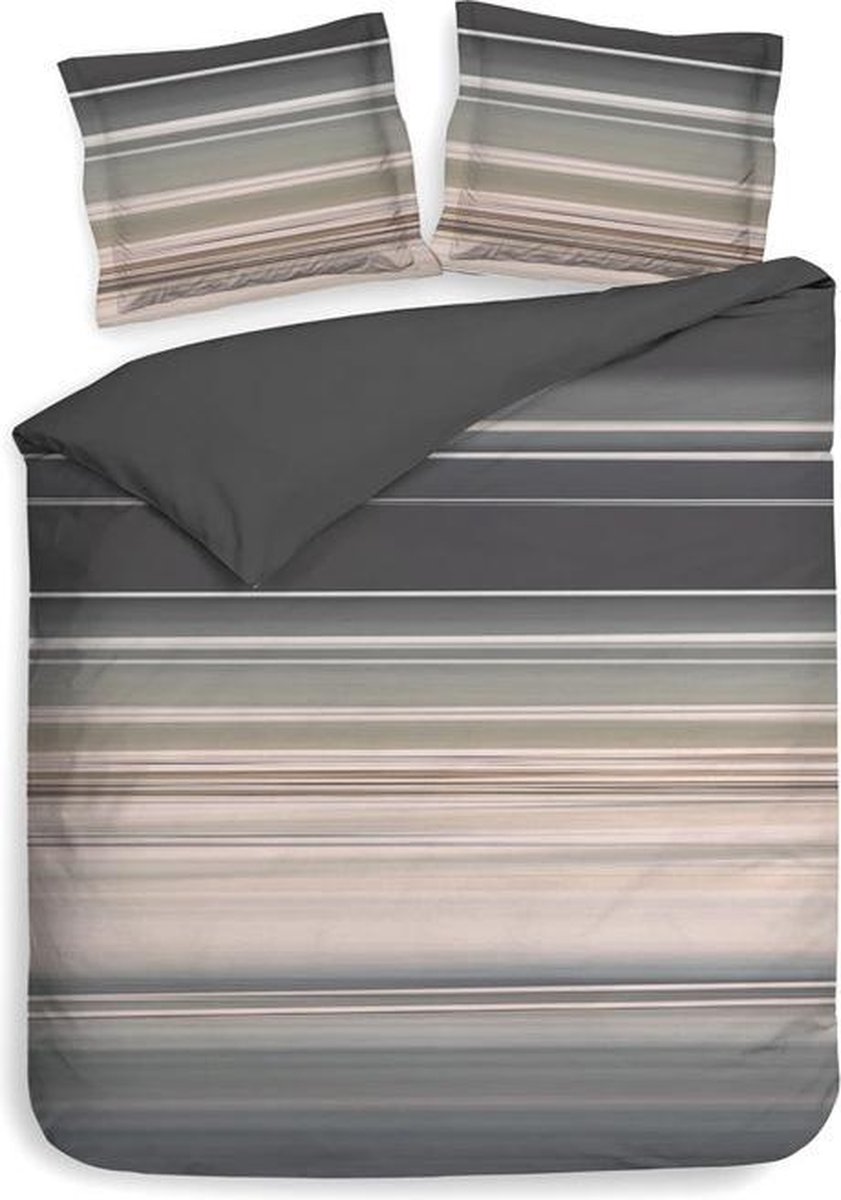 Heckett & Lane Brody Dekbedovertrek 200 x 220 cm - Grijs