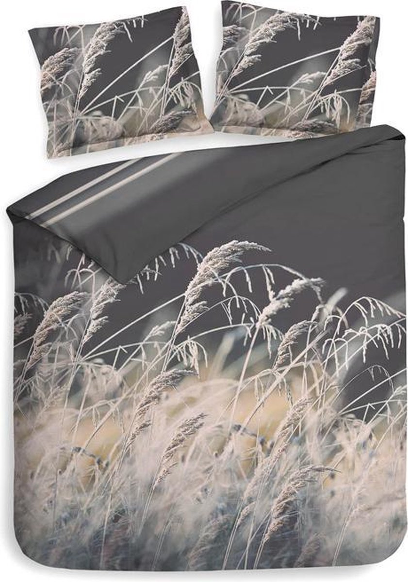 Heckett & Lane Brody Dekbedovertrek 200 x 220 cm - Grijs