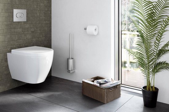 ZACK Atore Toiletrolhouder - Silver