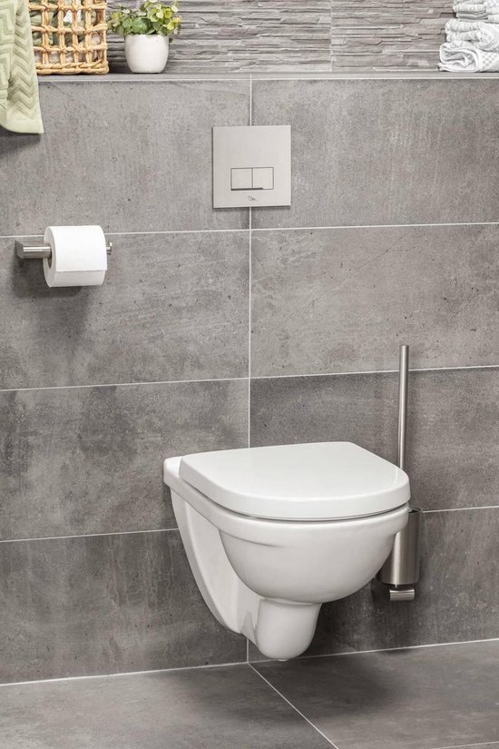 ZACK Atore Toiletrolhouder - Silver