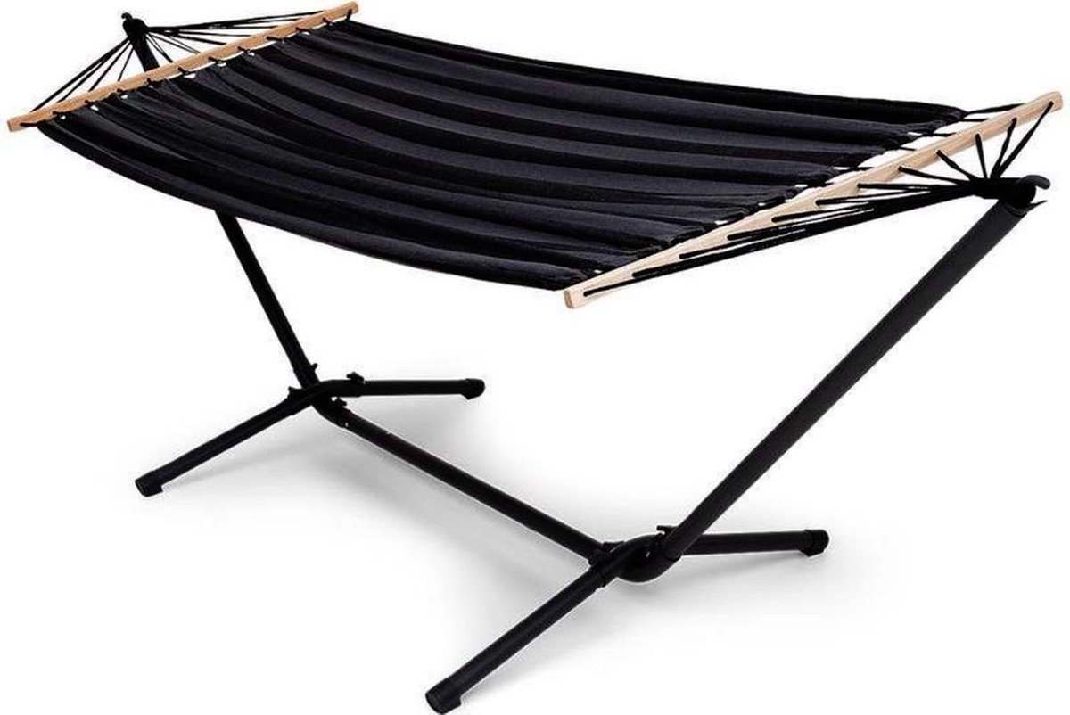 Huismerk Hangmat Met Metalen Standaard - Multikleur