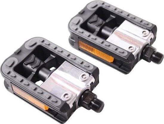 VP Vouwpedaal Vouwfiets 113 Anti slip 9/16 Inch set - Zwart