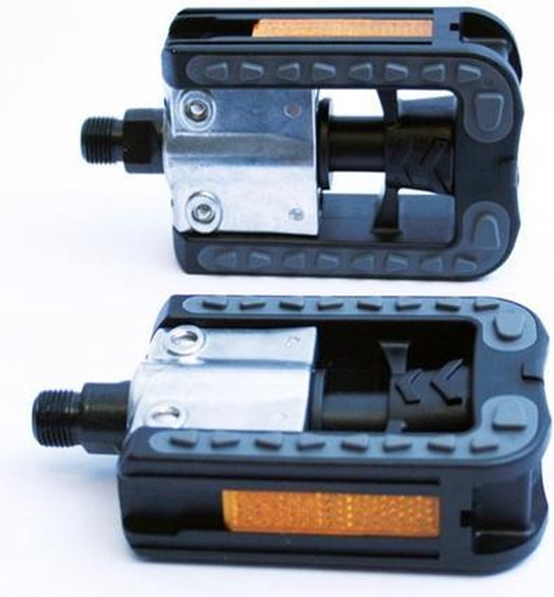 VP Vouwpedaal Vouwfiets 113 Anti slip 9/16 Inch set - Zwart