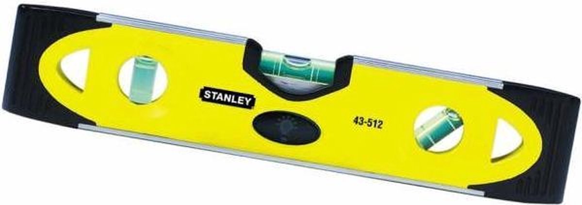 Stanley Waterpas Torpedo 250mm Alu Magnetisch - 3L