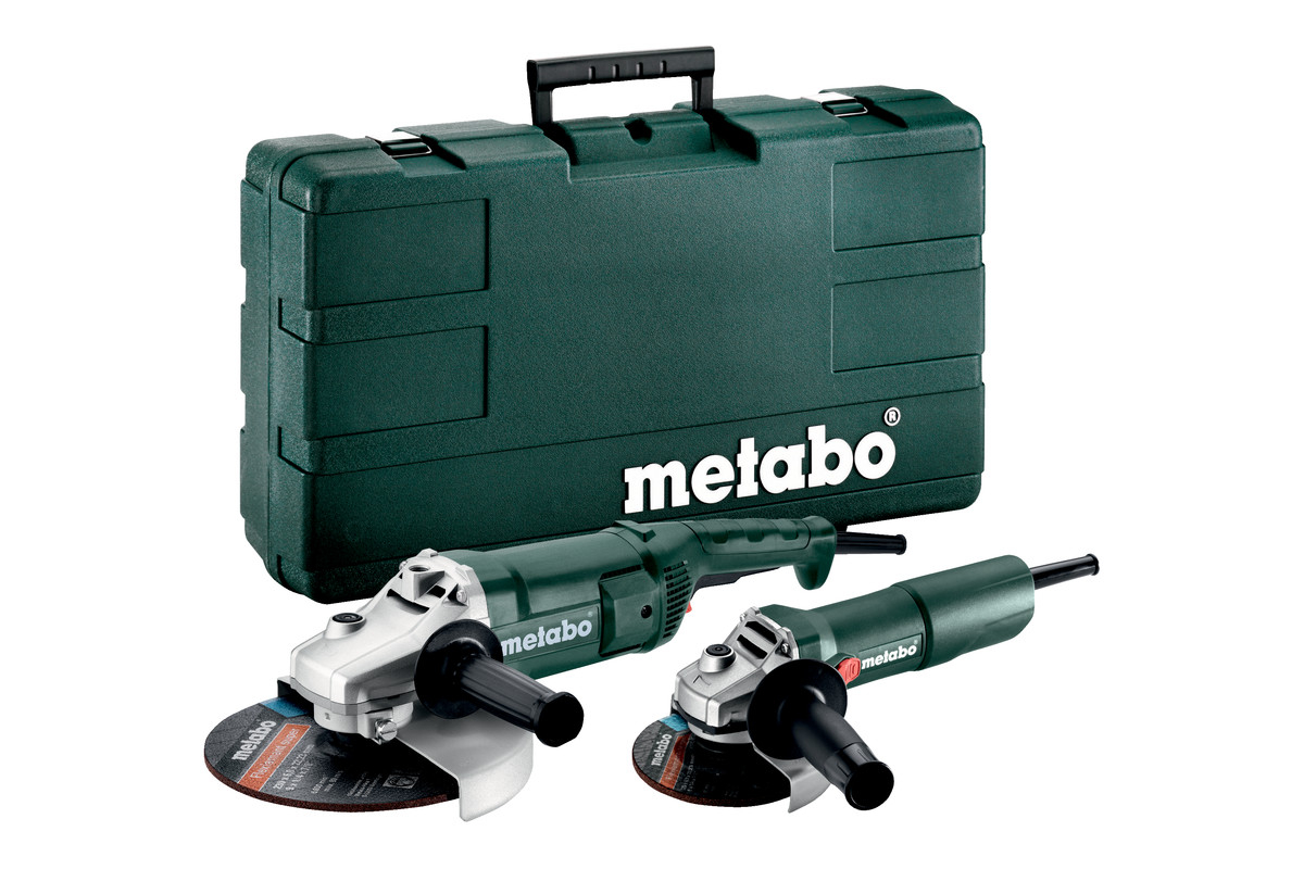 Metabo Haakse slijper Combo Set | WE 2200-230 + W 750-125