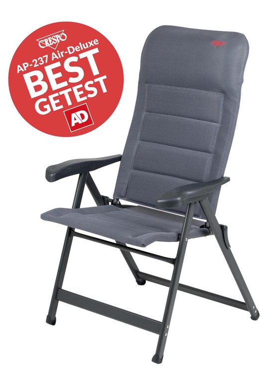 Crespo AP-237 Air-Deluxe Campingstoel - - Grijs