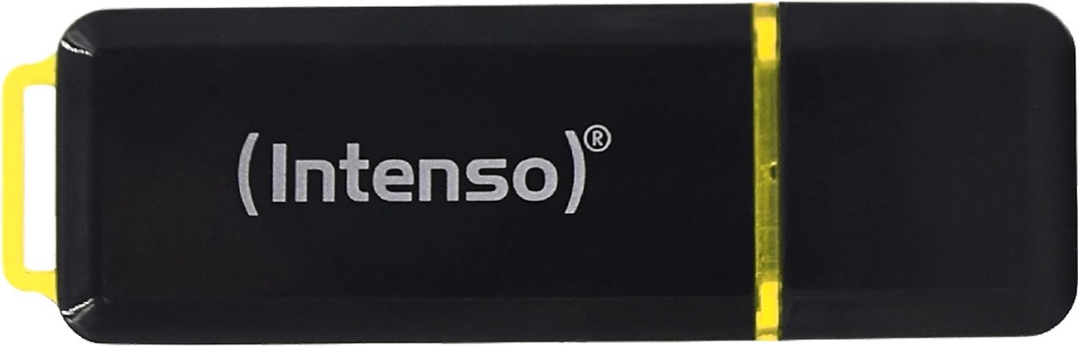 Intenso High Speed Line USB flash drive 128 GB USB Type-A 3.2 Gen 1 (3.1 Gen 1) Zwart, - Geel