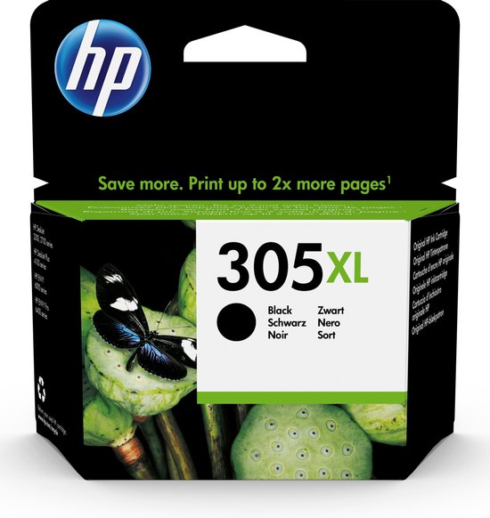 HP 305XL Cartridge - Zwart