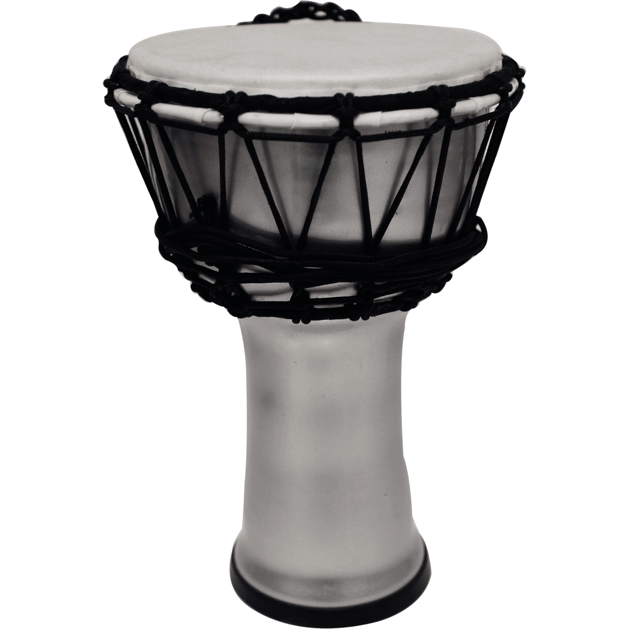 Tanga DJPVC7-SL PVC djembe 7 inch zilver - Silver