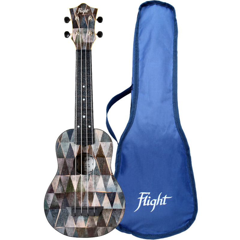 Flight Travel Series TUS40 Arcana sopraan ukelele met gigbag