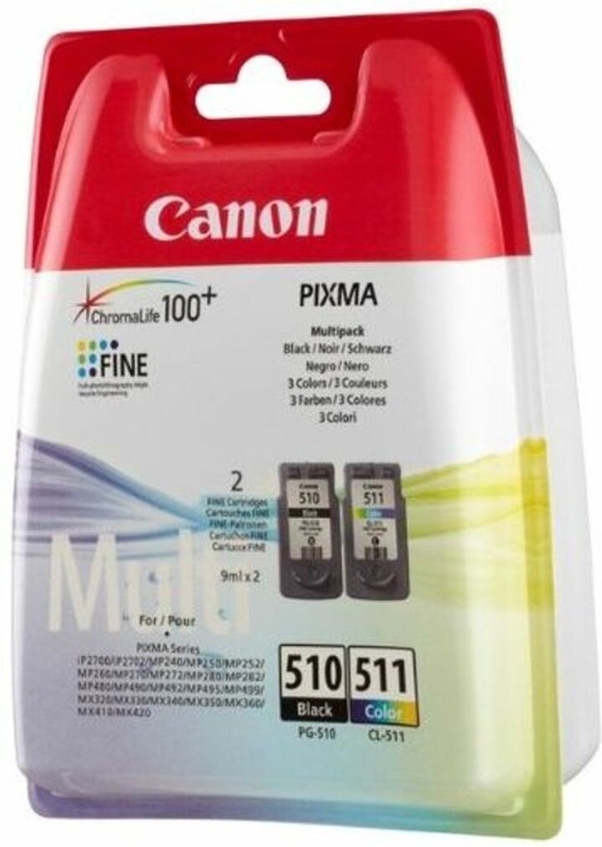 Canon PG-510 / CL-511 - Inktcartridge / / Kleur - Zwart