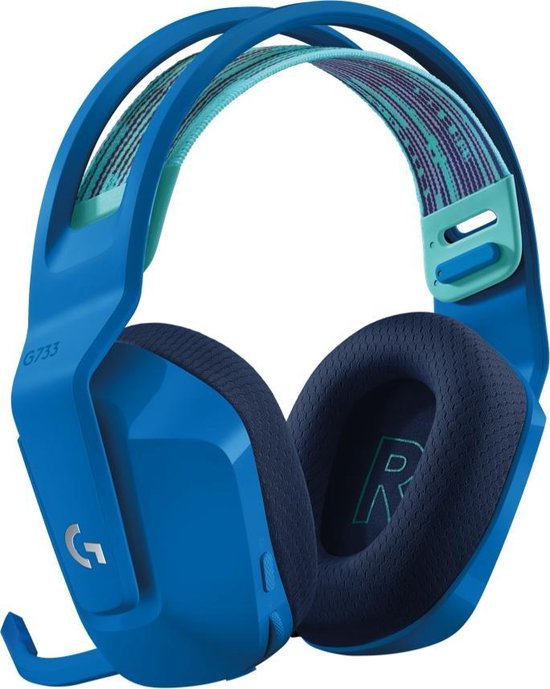 Logitech 733 LIGHTSPEED Wireless Gaming Headset - Blauw