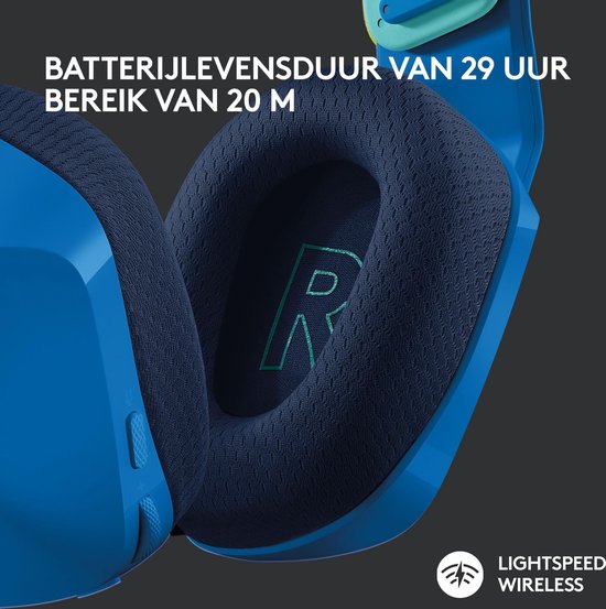 Logitech 733 LIGHTSPEED Wireless Gaming Headset - Blauw
