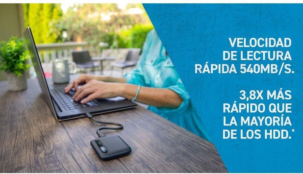 Crucial portable SSD X6 2TB USB 3.1 Gen 2 Typ-C (10 GB/s)