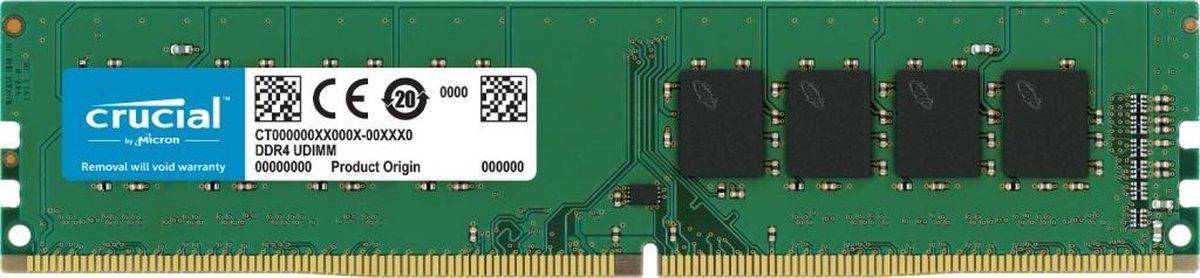 Crucial Standard 32GB 2666MHz DDR4 DIMM (1x32GB)