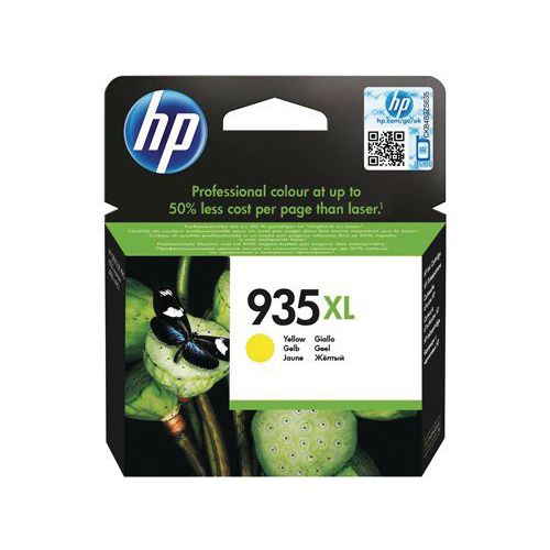 HP 935XL originele ink cartridge geel high capacity 825 pagina s 1-pack