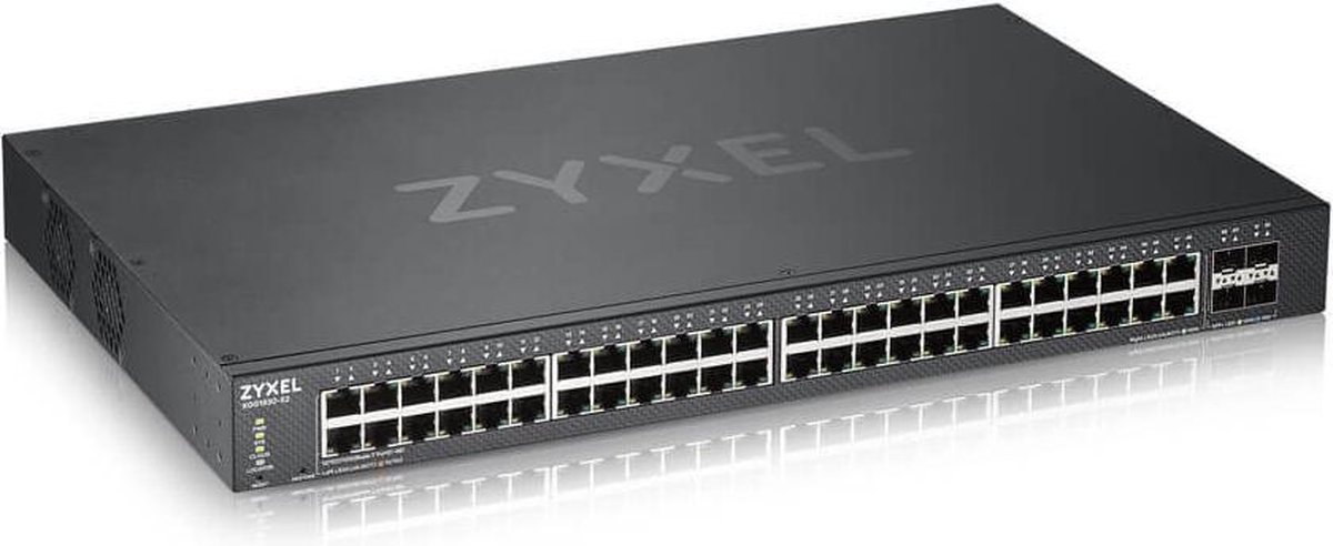 Zyxel XGS1930-52 Managed L3 Gigabit Ethernet (10/100/1000) - Zwart