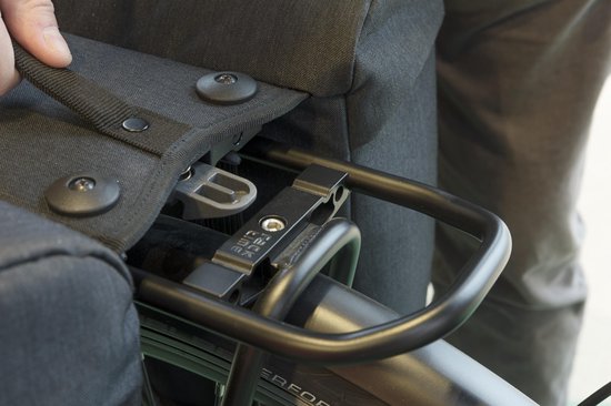 New Looxs Dubbele Fietstas Nova Rt 32 Liter - Zwart