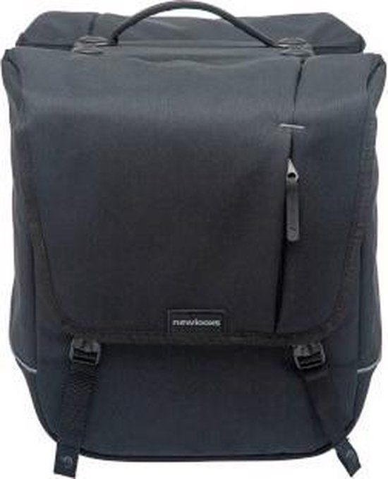 New Looxs Dubbele Fietstas Nova Rt 32 Liter - Zwart