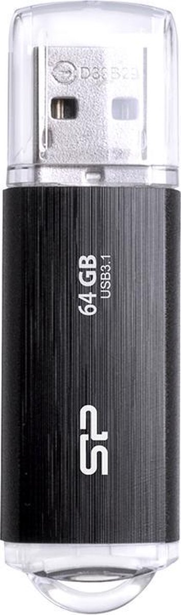 Silicon Power 64GB Blaze B02 USB 3.0 flashdrive - Zwart