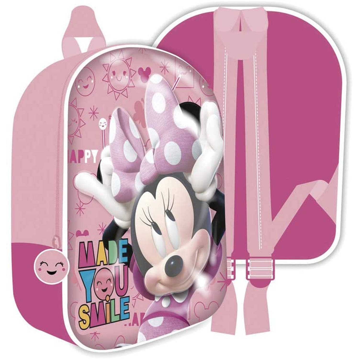 Disney Rugzak Minnie Mouse Meisjes 24 X 36 Cm Polyester - Roze