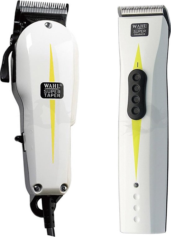 Wahl Super Taper + Super Trimmer Combipack - Wit