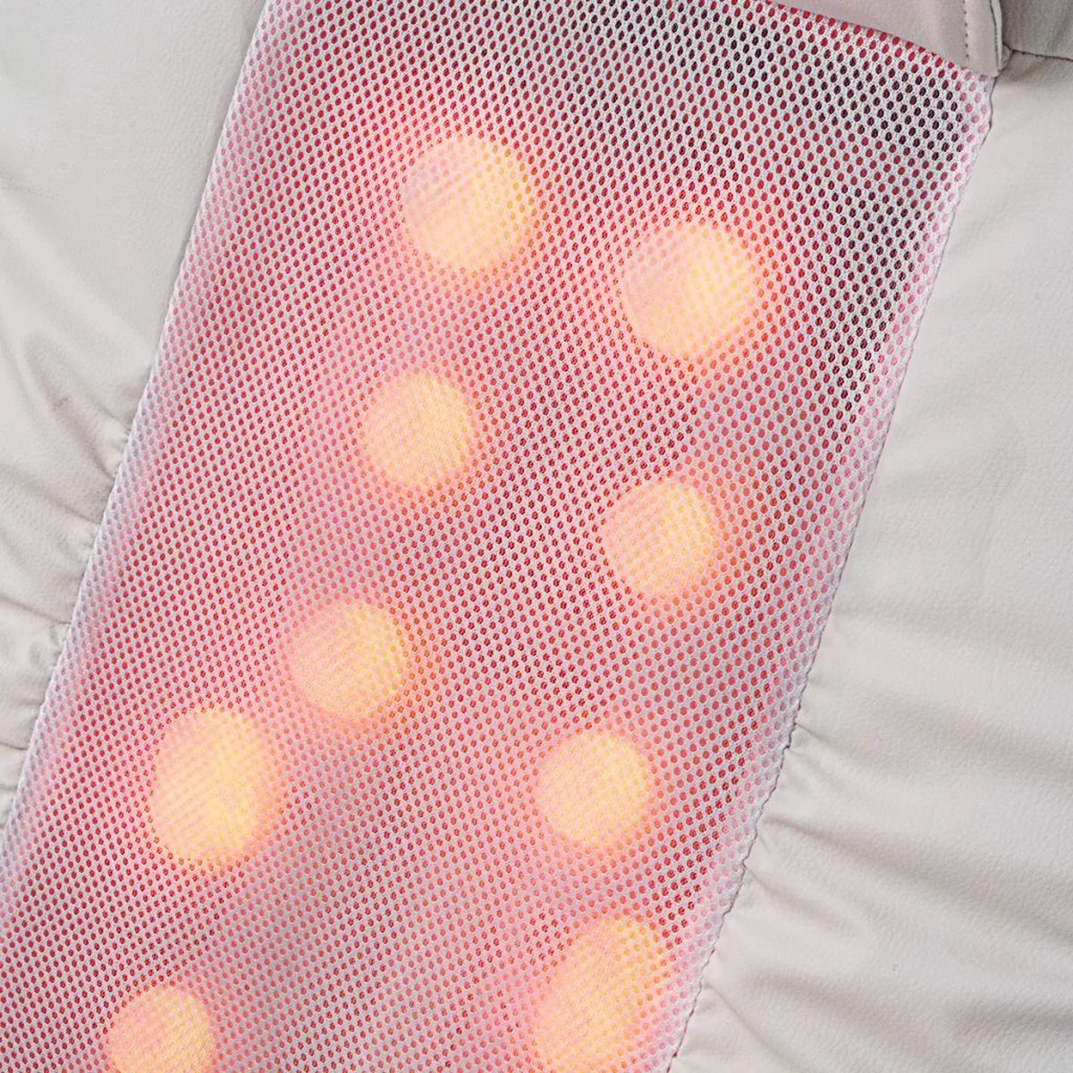 Vidaxl Shiatsu Massagestoel Kunstleer - Wit