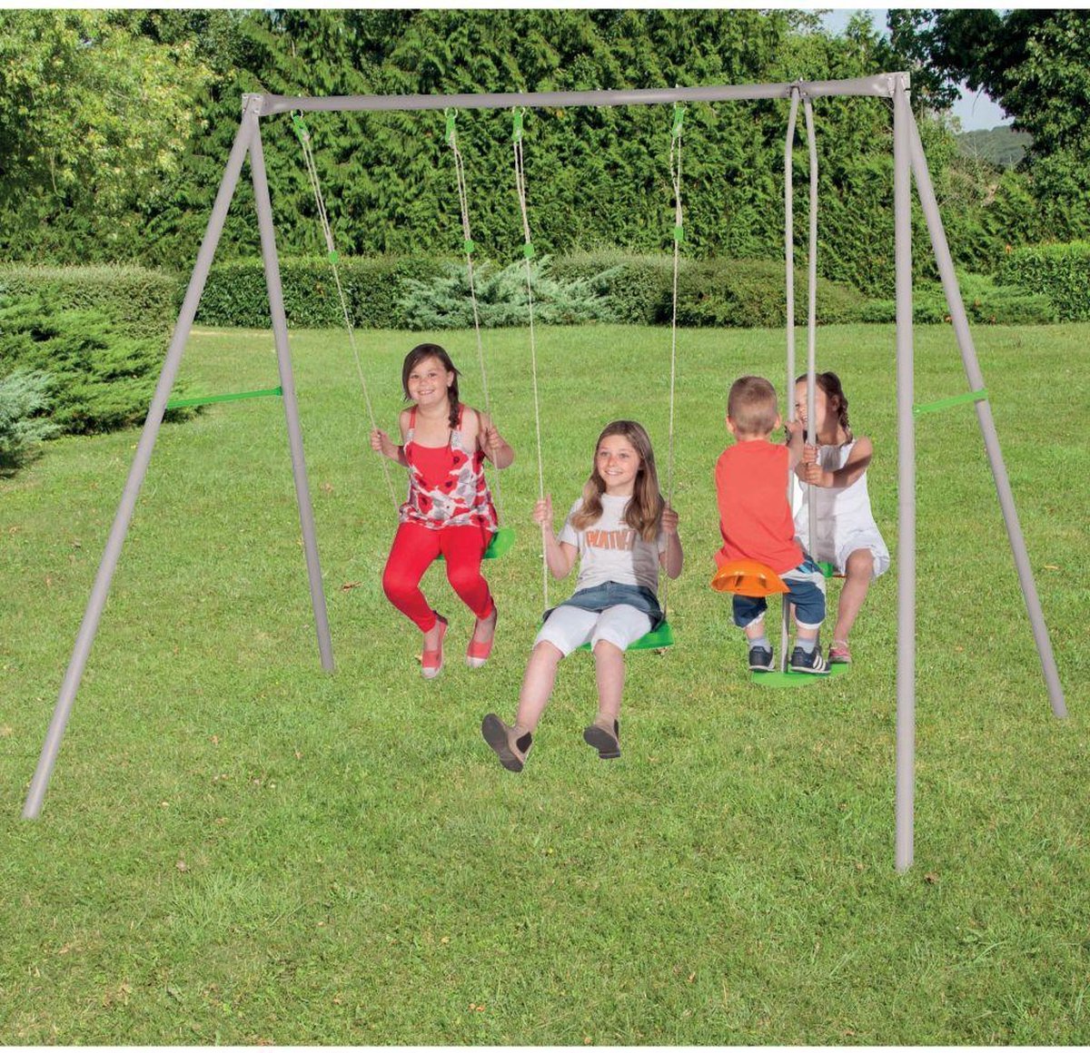 Trigano Axion Schommelset Louise 259x213x220 Cm Staal J-11468p8