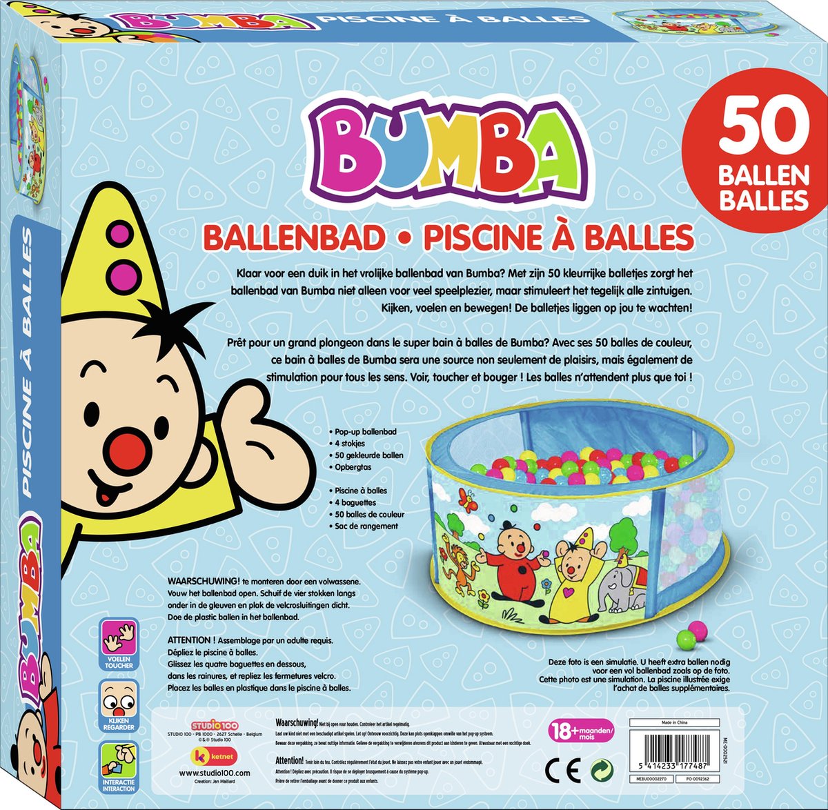 Studio 100 Bumba Ballenbad