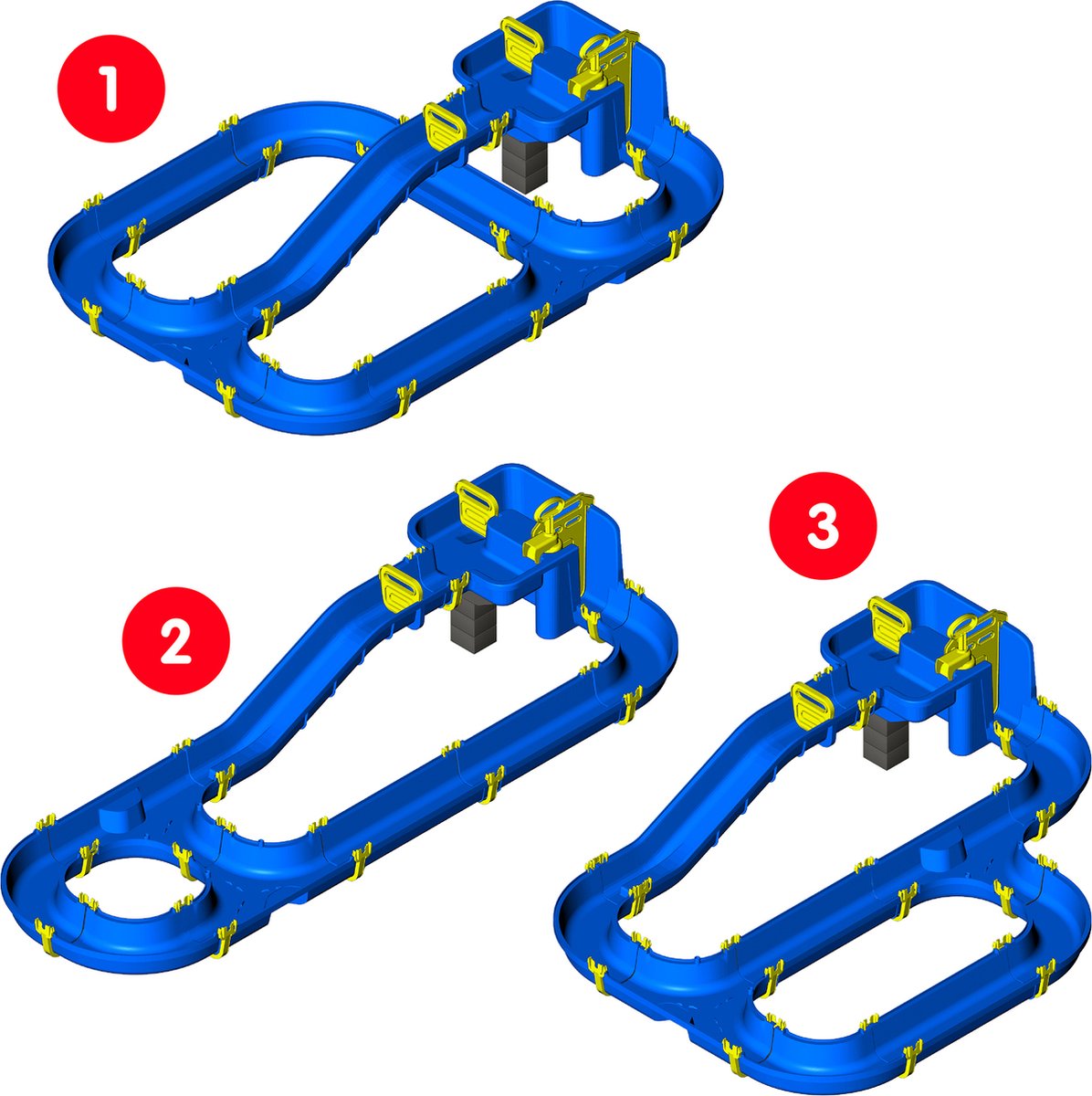 BIG Waterplay Niagara Waterbaan - Blauw