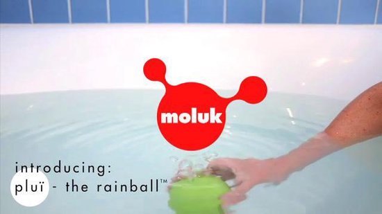 Plui Regenbal 8,5cm - Geel