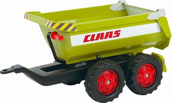 Rolly Toys Aanhanger Rollyhalfpipe Claas Junior - Groen