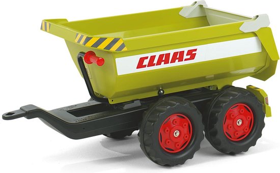 Rolly Toys Aanhanger Rollyhalfpipe Claas Junior - Groen