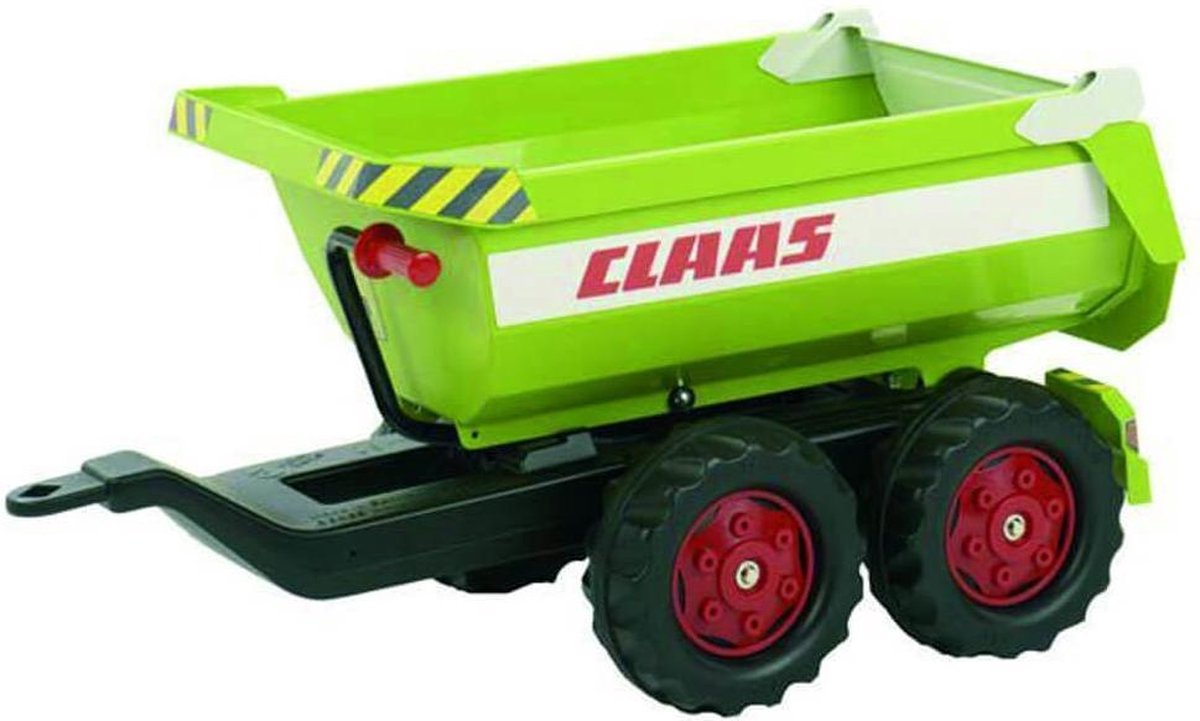 Rolly Toys Aanhanger Rollyhalfpipe Claas Junior - Groen