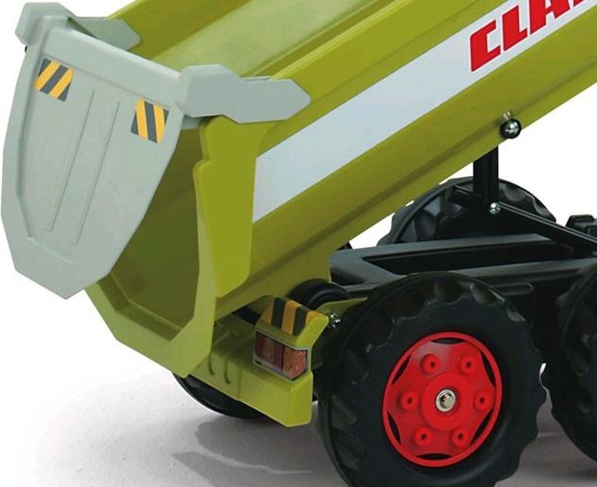 Rolly Toys Aanhanger Rollyhalfpipe Claas Junior - Groen