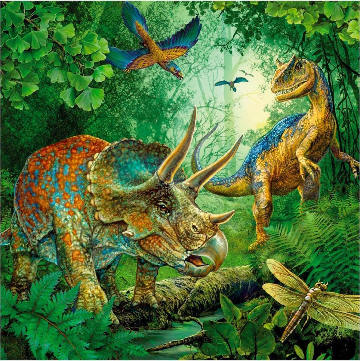 Ravensburger Puzzel Dinosaurus - 3 X 49 Stukjes