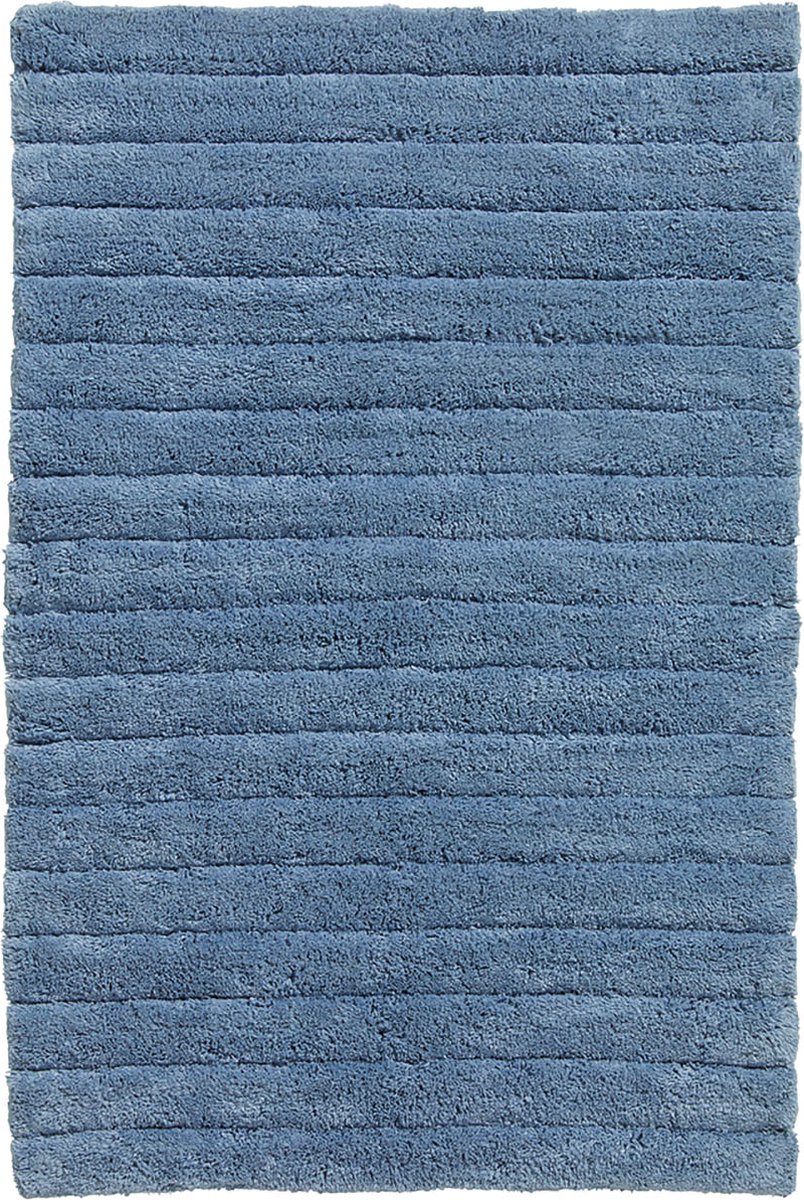 Seahorse Board Badmat - 60 X 90 Cm - Denim - Blauw