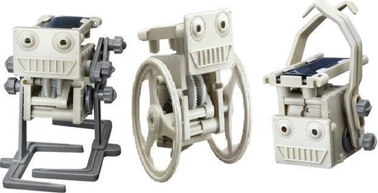 4M Eco Engineering 3 In 1 Mini Solar Robot - Wit