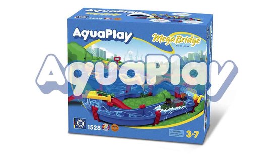 Aquaplay Megabrug Waterbaan - 1528 - Blauw