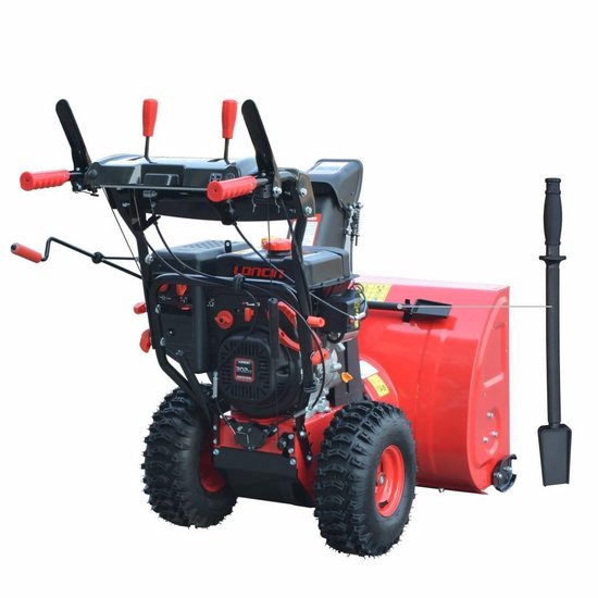 Vidaxl Sneeuwblazer Elektrische/handmatige Start 2-fasig 302 Cc 11 Pk - Rood