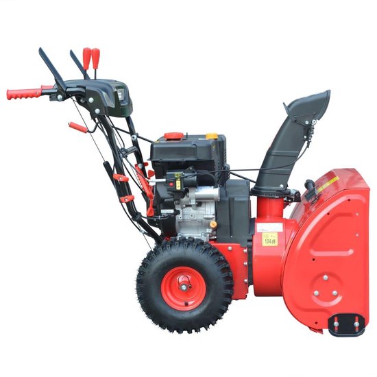 Vidaxl Sneeuwblazer Elektrische/handmatige Start 2-fasig 302 Cc 11 Pk - Rood