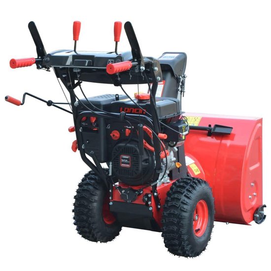 Vidaxl Sneeuwblazer Elektrische/handmatige Start 2-fasig 302 Cc 11 Pk - Rood