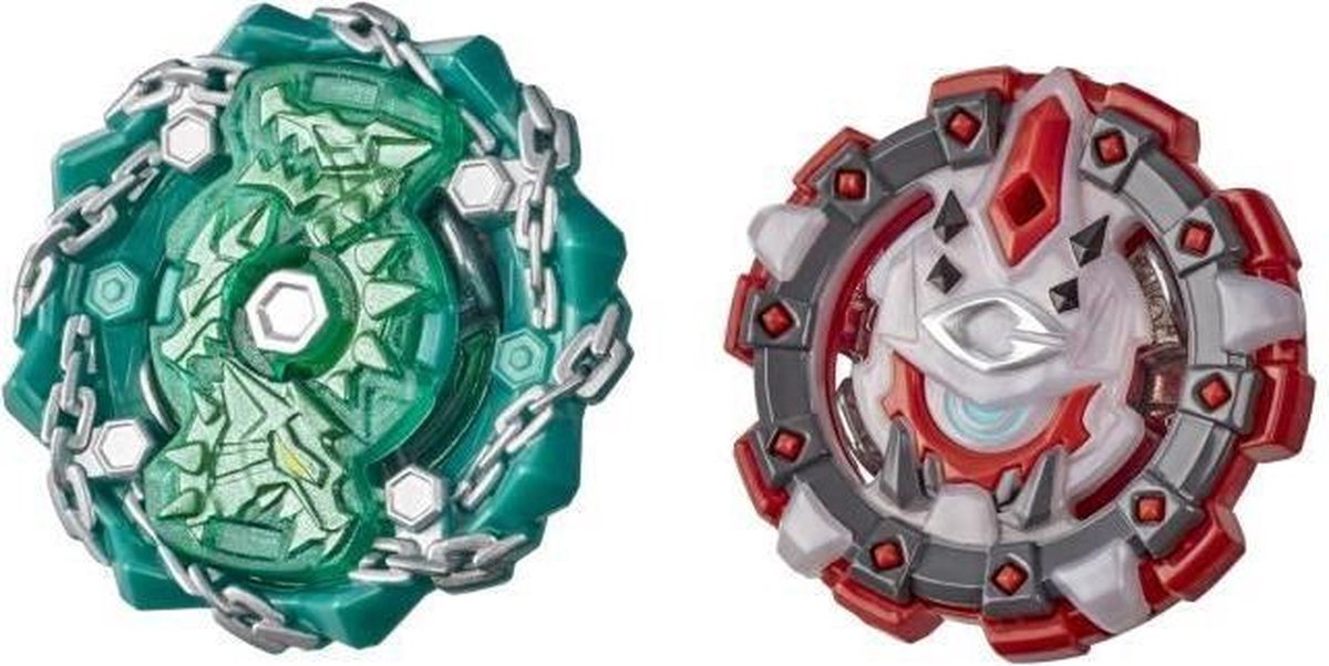 Beyblade Vechttolset Hypersphere Junior Rood/groen 4-delig - Blauw
