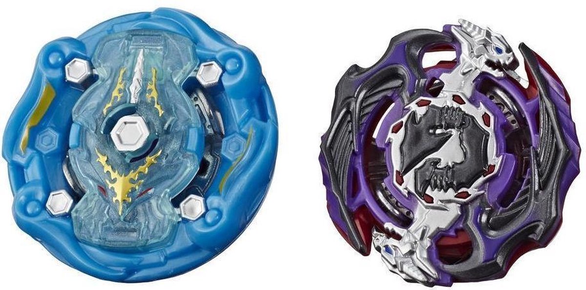 Beyblade Vechttolset Hypersphere Junior Rood/groen 4-delig - Blauw