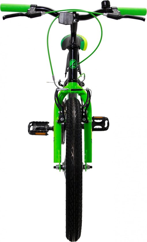Amigo Wild Hardtail Mountainbike 20 Inch 32 Cm Junior V-brakes Zwart/ - Groen