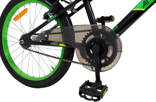 Amigo Wild Hardtail Mountainbike 20 Inch 32 Cm Junior V-brakes Zwart/ - Groen