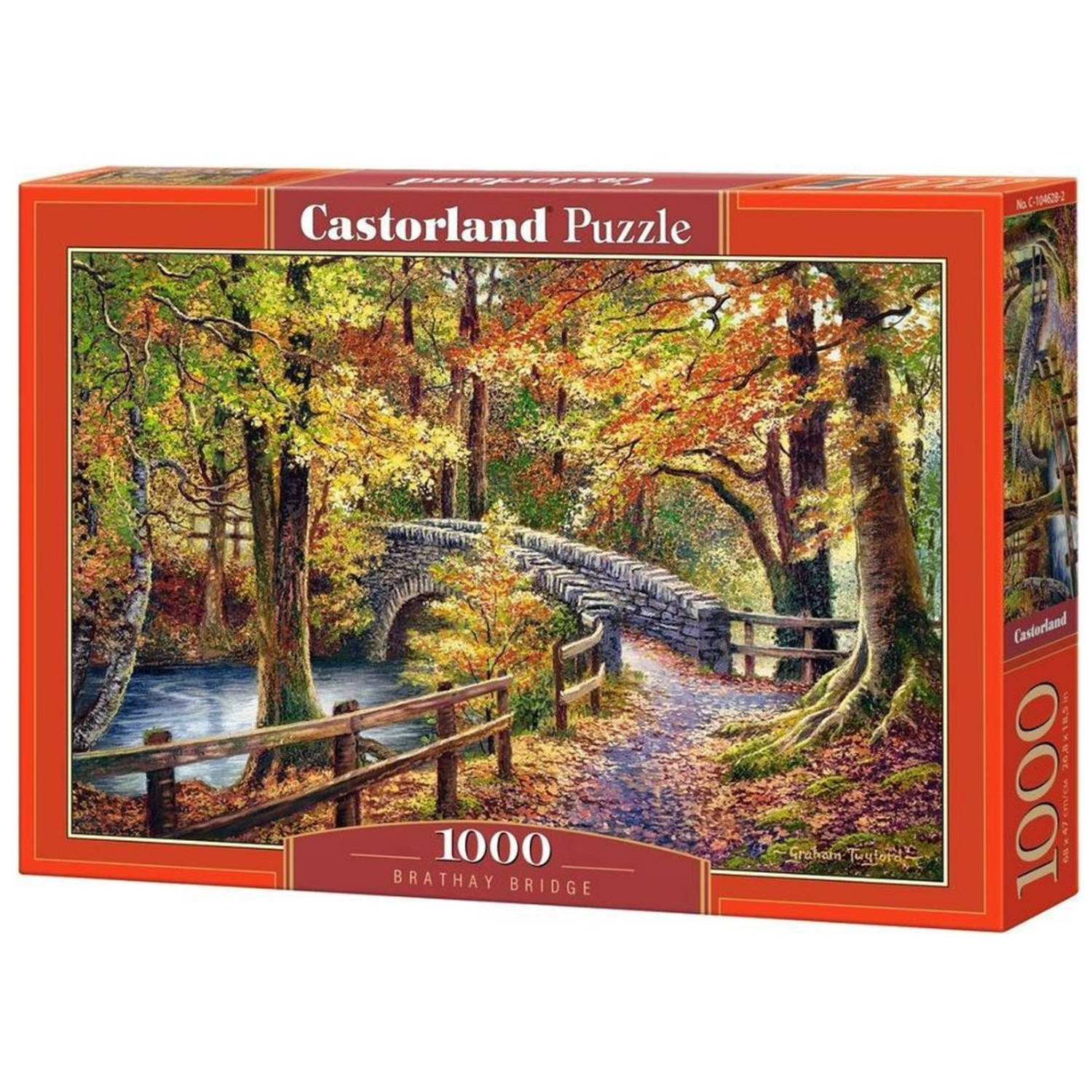 Castorland Puzzel Brathay Bridge 68 Cm Karton 1000 Stukjes