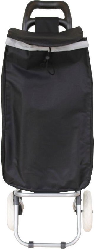 Orange85 Boodschappentrolley Met Wielen - Zwart