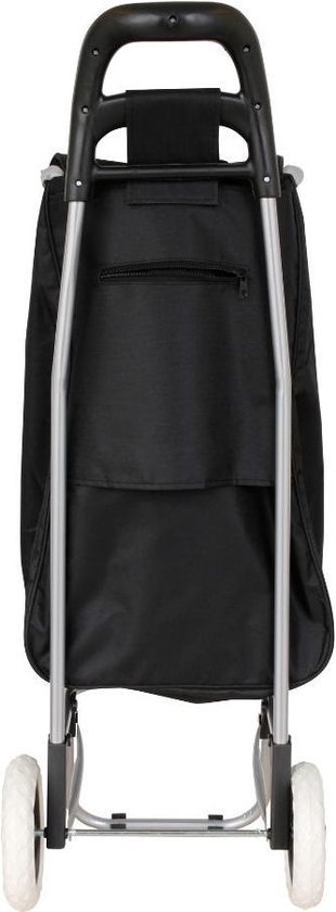 Orange85 Boodschappentrolley Met Wielen - Zwart