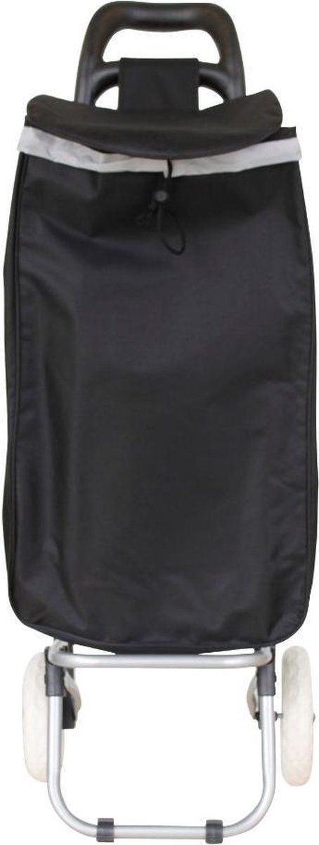 Orange85 Boodschappentrolley Met Wielen - Zwart